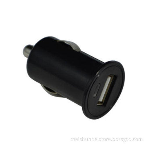 Mini USB Car Charger, 12 to 24V Input Voltage, 12-month Warranty